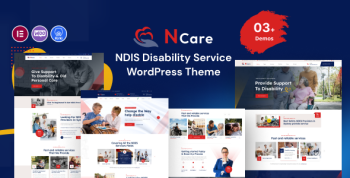 Ncare - NDIS Disability Service WordPress Theme
