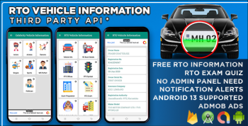 RTO Vehicle Information Android App - RTO Vehicle Info App , Vehicle Information Tracker | Admob Ads