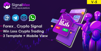 SignalMax - Trading & Forex , Crypto Signal Notifier Subscription based  Platform