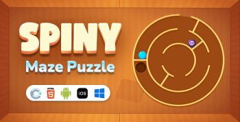 Spiny Maze Puzzle [ Construct 3 , HTML5 ]