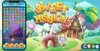 Sweet Mission - HTML5 Game, Construct 3