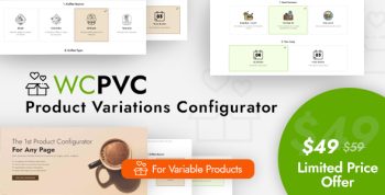 WC Product Variations Configurator on Any Page