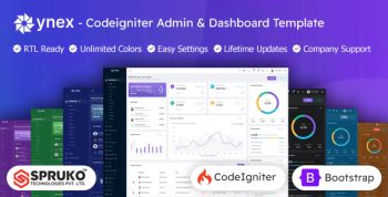 Ynex - Codeigniter Bootstrap Admin Dashboard Template