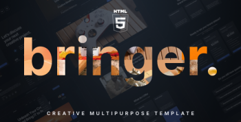 Bringer - Creative Agency & Portfolio HTML Template
