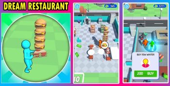 Dream Restaurant Hotel 3D Game Unity Source Code