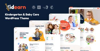 Kidearn - Kindergarten & Baby Care WordPress Theme