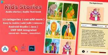 Kids English Stories ( Text & audio )