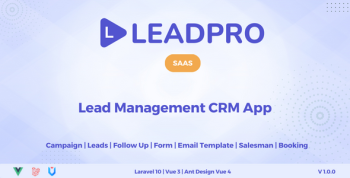 LeadPro SAAS - Lead & Call Center Management CRM