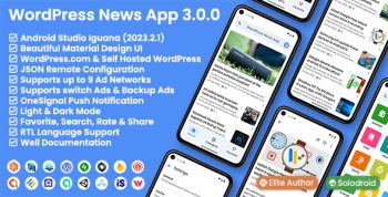 WordPress News App