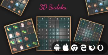 3D Sudoku - Cross Platform Realistic 3D Puzzle Game