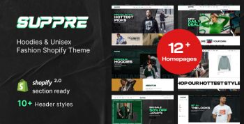 Ap Suppre - Hoodies & Unisex Fashion Shopify Theme