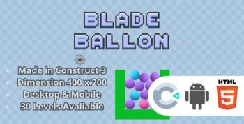 Blade Ballon - HTML5 Game - Construct3