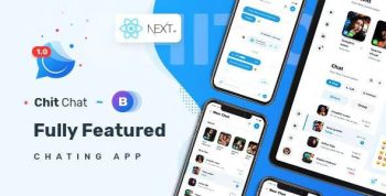 Chitchat -  React Next JS Chat App Template