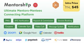 Mentorship - Ultimate Mentors Mentees Connecting Platform
