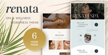 Renata - WordPress Theme for SPA & Wellness