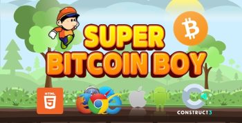 Super Bitcoin Boy - Crypto Game - Bitcoin Game - Platform Game - HTML5/Desktop/Mobile (C3p)