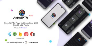Astra IPTV - Xtream Panel | XUI Panel | M3U Playlist Player