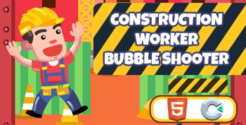 Construction Worker Bubble Shooter