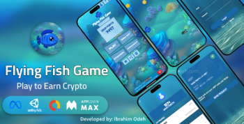 Flying Fish Game - Play to Earn Crypto with Admin Panel and Admob
