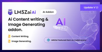 LMSzai AI - Ai Content writing & Image Generating addon.