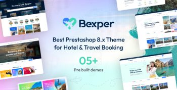 Leo Bexper Elementor - Travel Booking Prestashop Theme