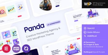 Panda - Marketing Theme