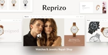 Reprizo - Jewelry & Watch Shop WordPress Theme