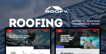 Roofy - Roofing Services WordPress Theme