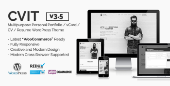 CVIT | Multipurpose Personal Portfolio / vCard / CV / Resume WordPress Theme