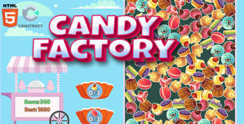 Candy Factory - Construct3 - HTML