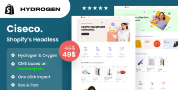 Ciseco - Hydrogen Shopify's Headless Storefront Template