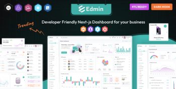 Edmin – React Nextjs Admin & Dashboard Template