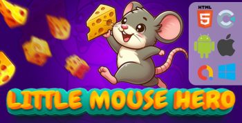 Little Mouse Hero - (HTML5|Construct 3) puzzle game