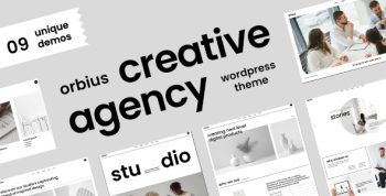 Orbius - Creative Agency and Portfolio Theme