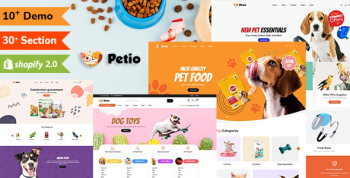 Petio - Multipurpose Shopify Sections All Pages