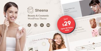 Sheena - Beauty & Cosmetic WooCommerce Theme