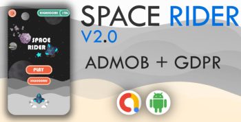 Space Rider Shooter + AdMob - Android Game
