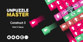 UnPuzzle Master - HTML5 Game (Construct 3)