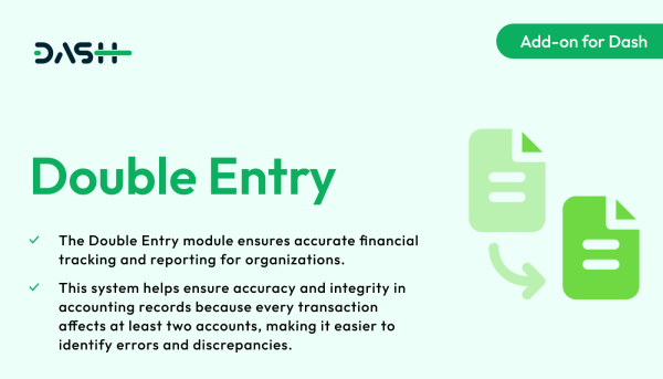 Double Entry – Dash SaaS Add-on