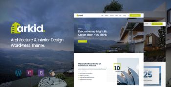Arkid - Architecture and Interior Design WordPress Theme