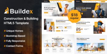 Buildex - Construction and Building HTML5 Template
