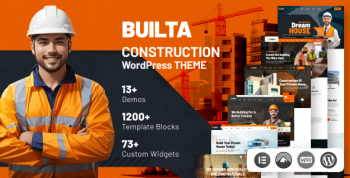 Builta - Construction WordPress Theme