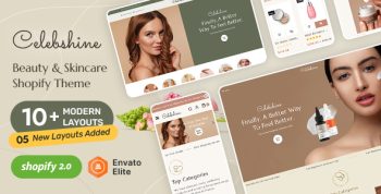 Celebshine - Shopify Theme for Fashion & Beauty Cosmetics