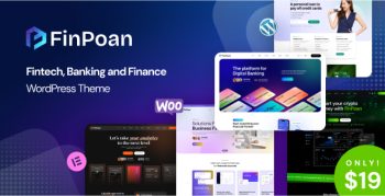 FinPoan - Fintech, Banking and Finance WordPress Theme