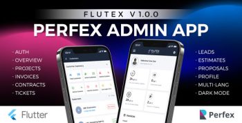 Flutex - Perfex CRM Admin / Staff Mobile App