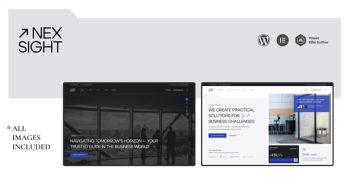 Nexsight - Business & Finance Company WordPress Theme