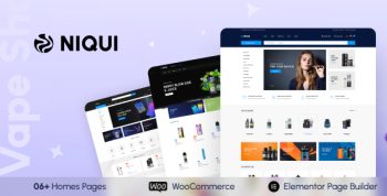 Niqui – Vape Store WooCommerce WordPress Theme