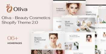 Oliva - Beauty Cosmetics Shopify Theme