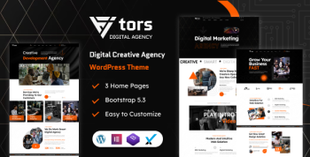 Vitors – Digital Marketing Agency WordPress Theme