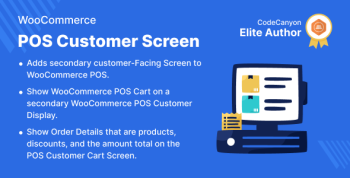 WooCommerce POS Customer Cart Screen